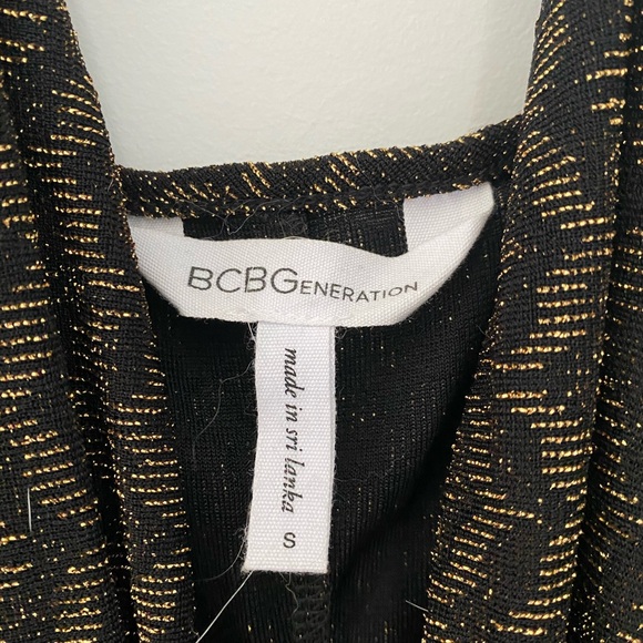 BCBG - Gold Herringbone dress - Picture 5 of 5